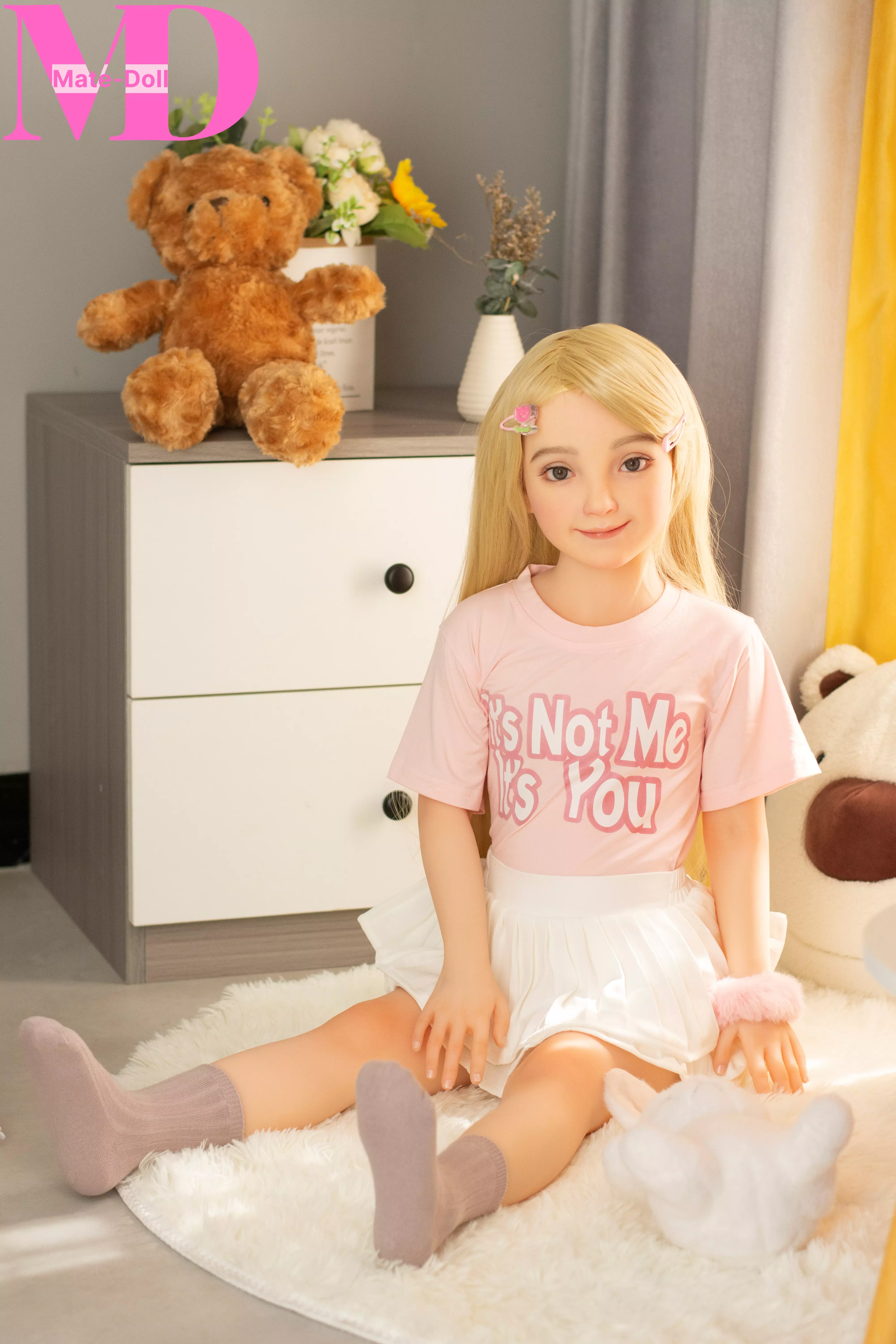 SILICONE HEAD DOLL 110CM GB21# REALISTIC DOLL LIFESIZE LOLITA