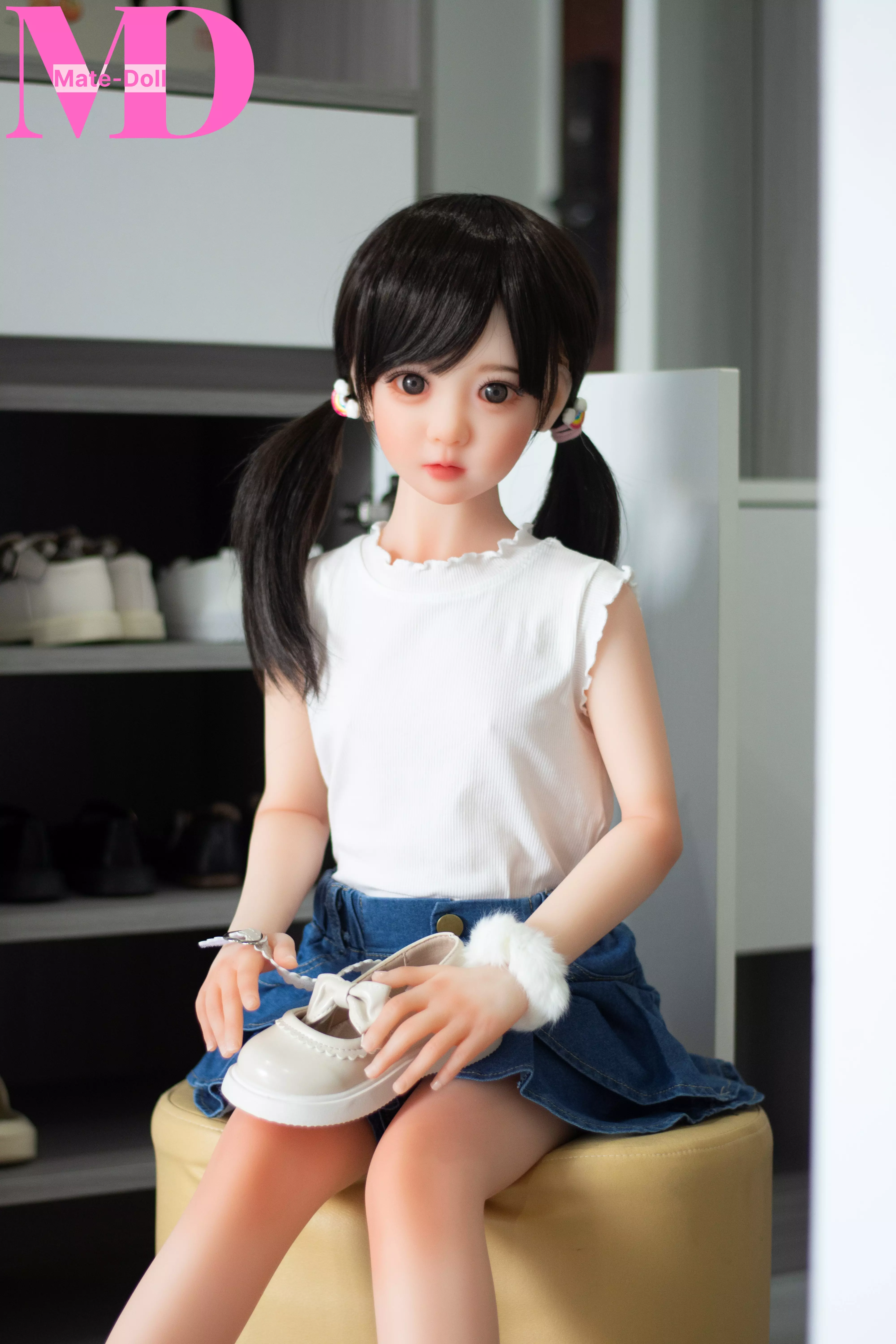 AXBDOLL TPE SEX DOLL 108CM A09# MINI DOLL FLAT CHEST