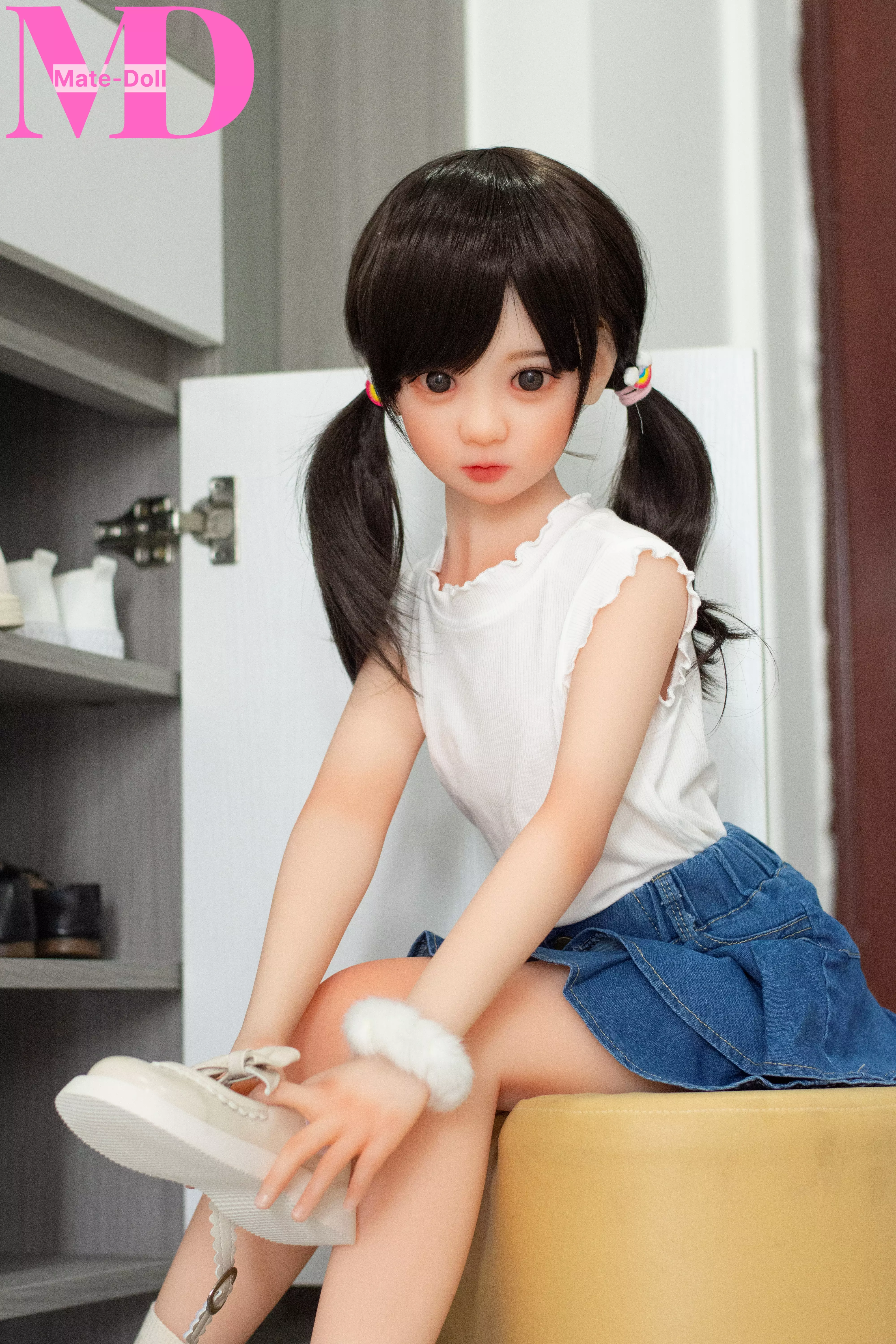 AXBDOLL TPE SEX DOLL 108CM A09# MINI DOLL FLAT CHEST