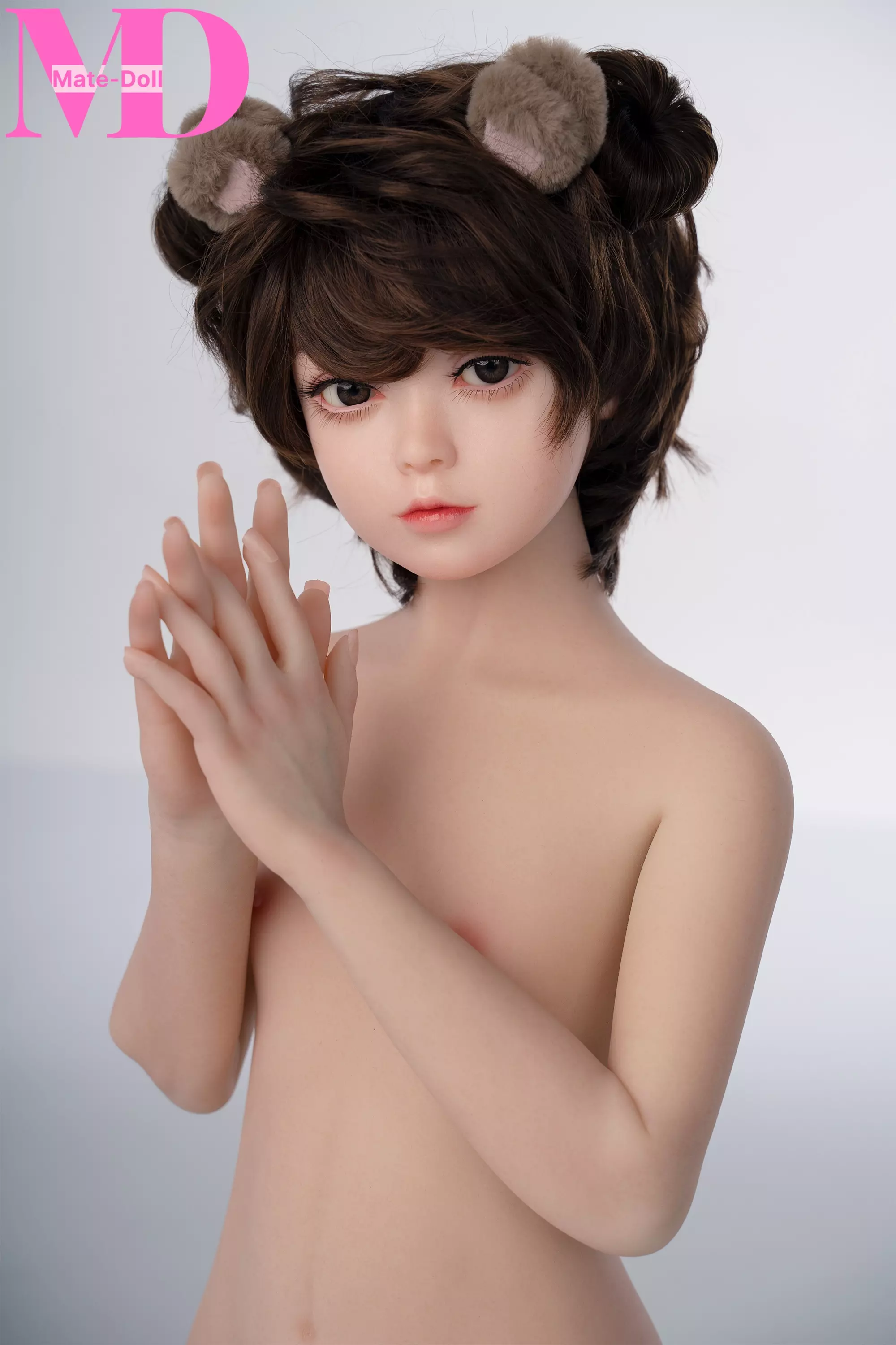 AXBDOLL SILICONE HEAD 108CM GB26# MINI DOLLS FLAT CHEST